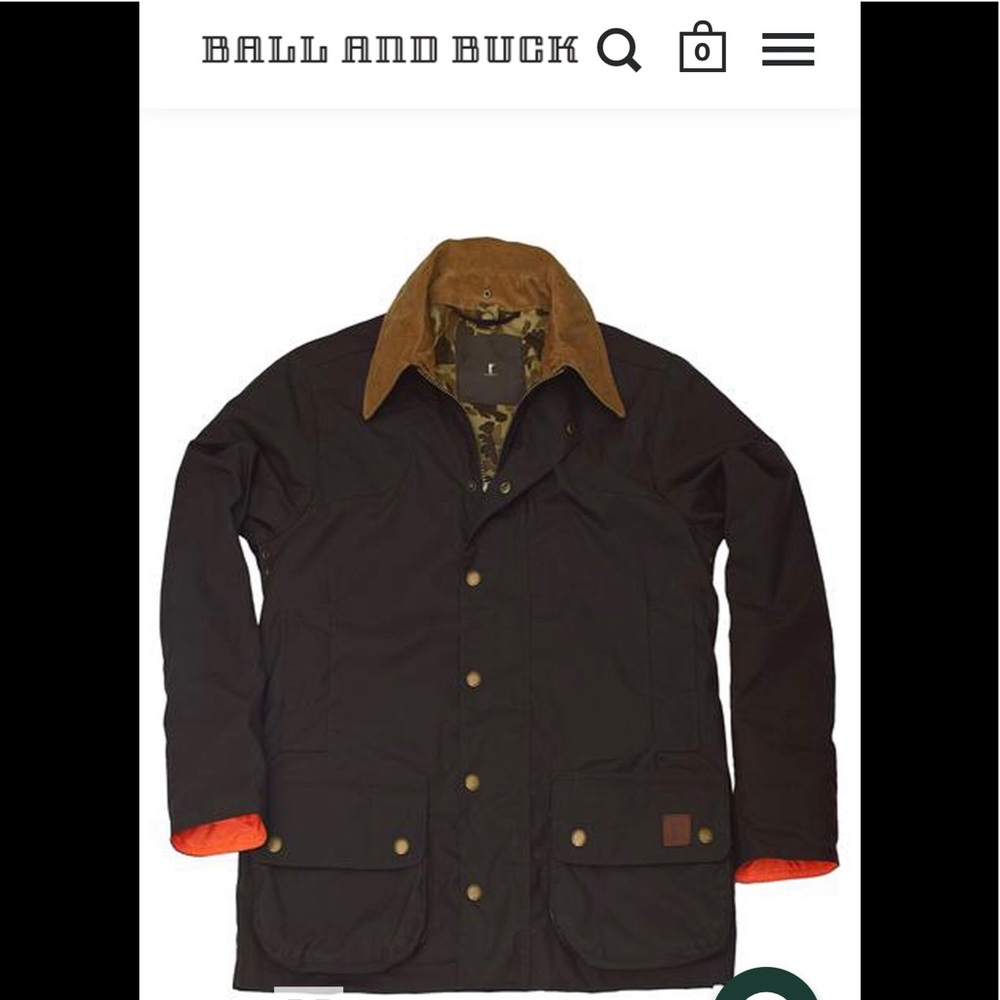 Ball and Buck Waxed Upland Jacket